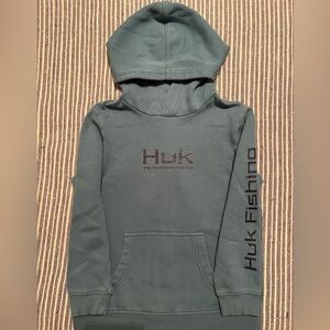 Huk Performance Fishing Hoodie Turquoise
YOUTH SMALL